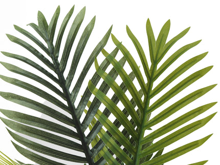 28" Tall, Artificial Plant, Palm Tree, Indoor, Faux, Fake, Floor, Greenery, Potted, Real Touch, Decorative - Green / White