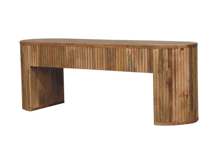 Soba - Straight Media Unit - Oak
