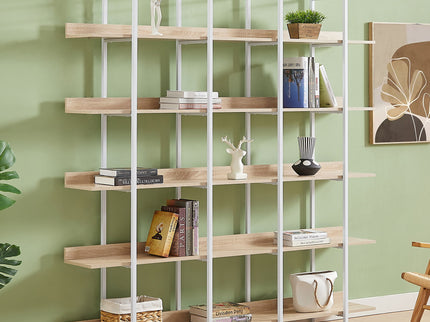 Vintage Industrial 5 Tier Bookcase