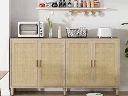 Buffet Cabinet With Adjustable Shelves For Kitchen