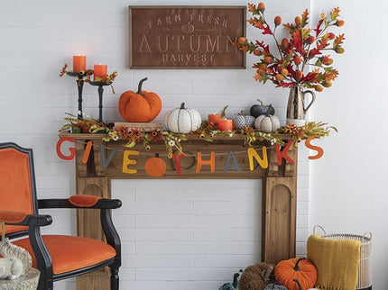 Knite Pumpkin Ornament Decor For Holiday Harvest Festival Fall Festival & Thanksgiving