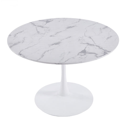 Round Tulip Table, Pedestal Design