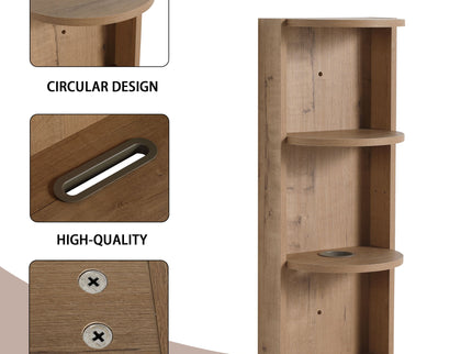 Bathroom Wall Mounted Storage Rack With Float Mounting Design