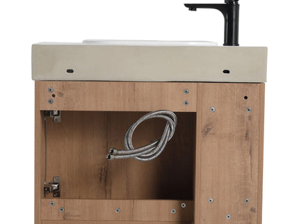 Sleek Design Freestanding Bathroom Vanity With Sink, Soft Close Door