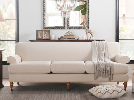 Alana Lawson - Modern Three Cushion Tightback Sofa