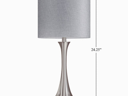 Lenuxe - Contemporary Semi Gloss Table Lamp (Set of 2)