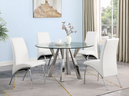 Darby - Upholstered Dining Side Chair (Set of 2) - White
