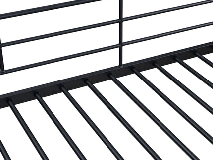 Bunk Bed With Lateral Storage Ladder And Wardrobe