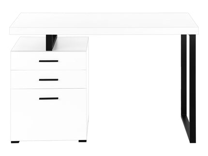 Computer Desk For Home Office, Left, Right Set - Up, Ample Storage Drawers