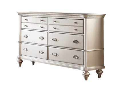 Bedroom Dresser Only, Storage Drawers Furniture - Silver / Silver / Gray