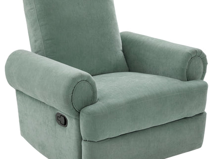 Manual Swivel Recliner Rocker Chair With Adjustable Backrest