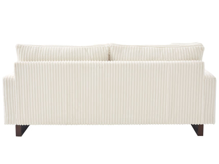 Modern Loveseat Sofa With 4 Pillows