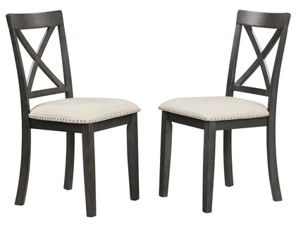 5 Pieces Dining Table And Chairs Set For 4 Persons, Kitchen Room Solid Wood Table With 4 Chairs