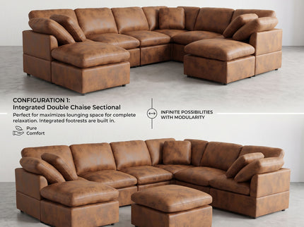 Deep Modular Cloud Sofa, Freely Configurable