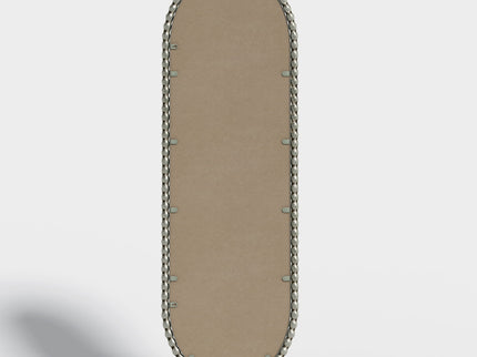 Oval Retro Mirror, Wall Hanging Mirror For Living Room