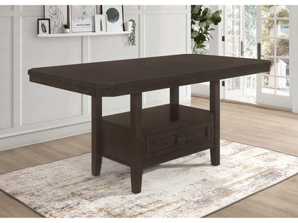 Prentiss - Extension Counter Dining Table - Cappuccino