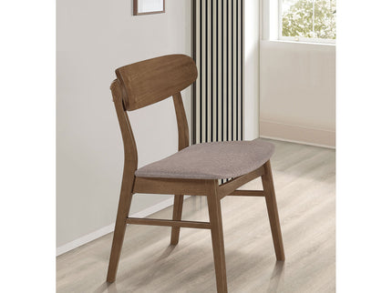 Whisten - Dining Side Chair (Set of 2) - Walnut
