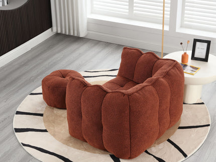 Soft Bean Bag Chair With High Resilient Foam