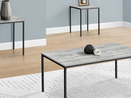 Table Set, Coffee, End, Contemporary, Modern (Set of 3)