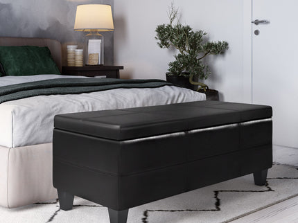 Afton - Large Storage Ottoman Bench