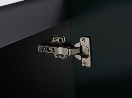 Contemporary Freestanding Bathroom Vanity With Resin Sink & Soft-Close Cabinet Doors