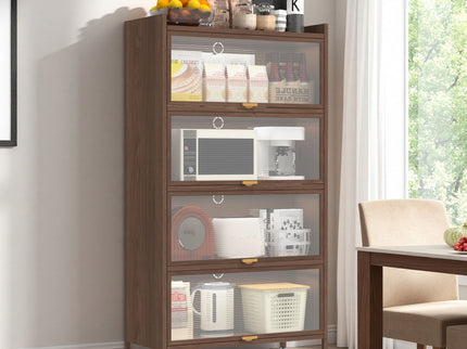 Flip Doors Cabinet, With Ample Storage Space