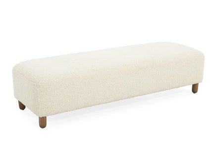 Comfortable Ottoman - White