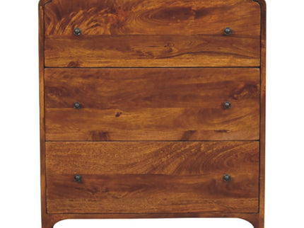 Newton - 3 Drawer Chest - Brown