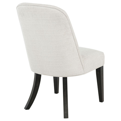 Bangor - Upholstered Dining Side Chair (Set of 2) - Black / Cream