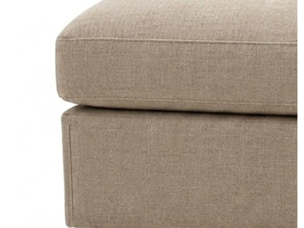 Ottoman With Durable Upholstery For Versatile Use