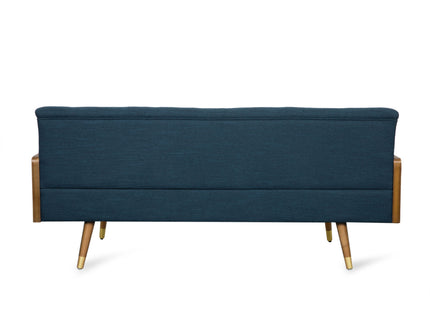 Aidan - Mid Century Modern Tufted Fabric Sofa