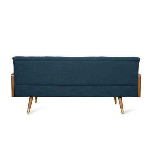 Aidan - Mid Century Modern Tufted Fabric Sofa