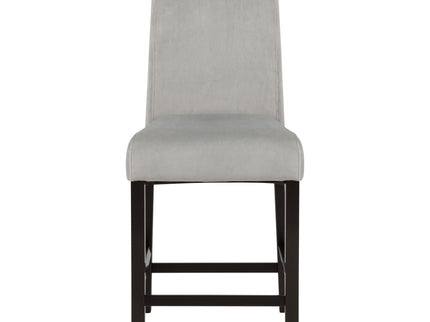 Upholstered Counter Stools (Set of 2) - Gray