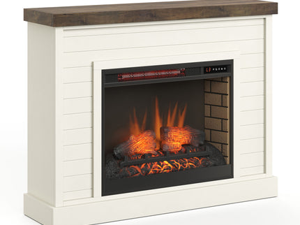 48" Fireplace With Mantel
