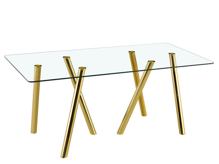 Dining Table With Transparent Surface