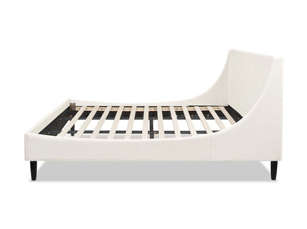 Aspen - Vertical Tufted Modern Headboard Platform Bed Set