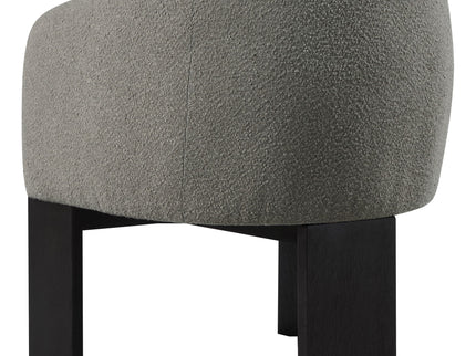 Maciel - Upholstered Barrel Back Accent Chair - Mushroom