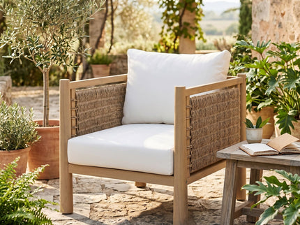 Modern Patio Chair With Armrests