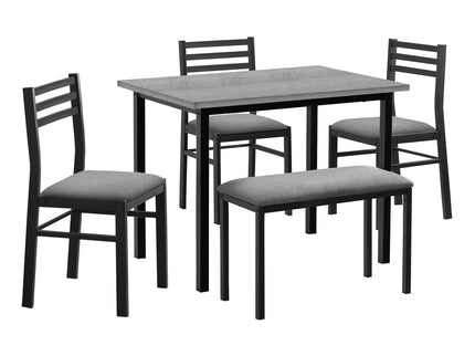 Dining Set, 5 Pieces Set, Rectangular, Small, Contemporary & Modern