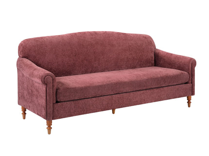 Loveseat Sofa, 2 Seater Couch With Rolled Arms