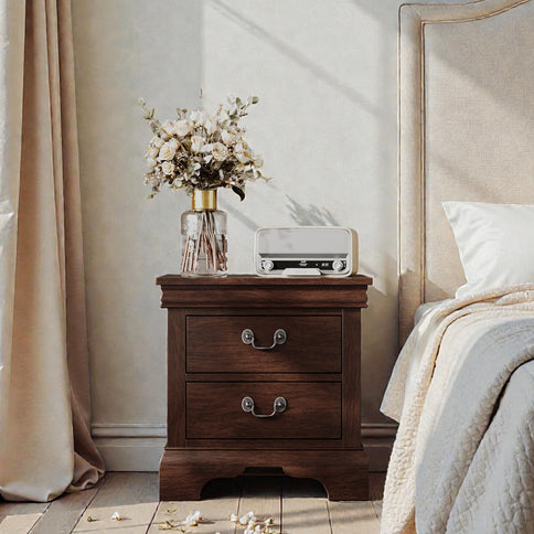 Nightstand With 2 Drawers