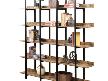 Vintage Industrial 5 Tier Bookcase