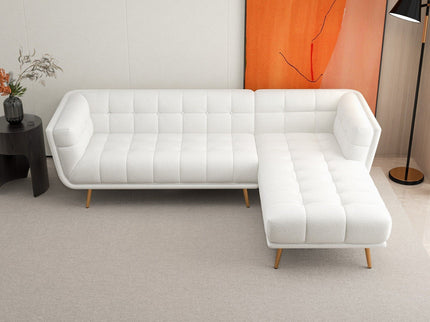 Addison - L Shape Sectional Sofa Tufted