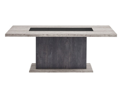 Dining Table, Fits Up To 6 People - Gray