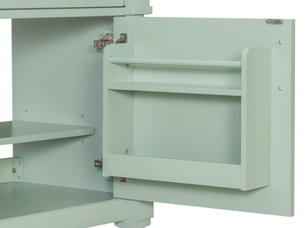 Freestanding Bathroom Vanity With Sink, Adjustable Shelf, Flip Drawer