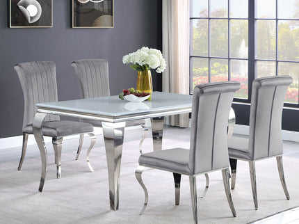 Elegant Upholstered Side Chairs (Set of 4)
