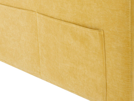 Modern L - Shape Convertible Sectional Sofa With Movable Ottoman