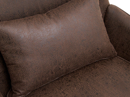 Leisure Chair With Curved Backrest