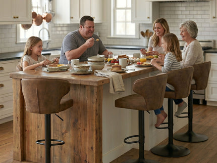 Adjustable Swivel Bar Chair