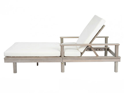 5 Position Adjustable Outdoor Chaise Lounge